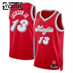 Maillot NBA Memphis Grizzlies Jaren Jackson JR Nike 2024-25 City Edition Rouge Swingman - Enfant